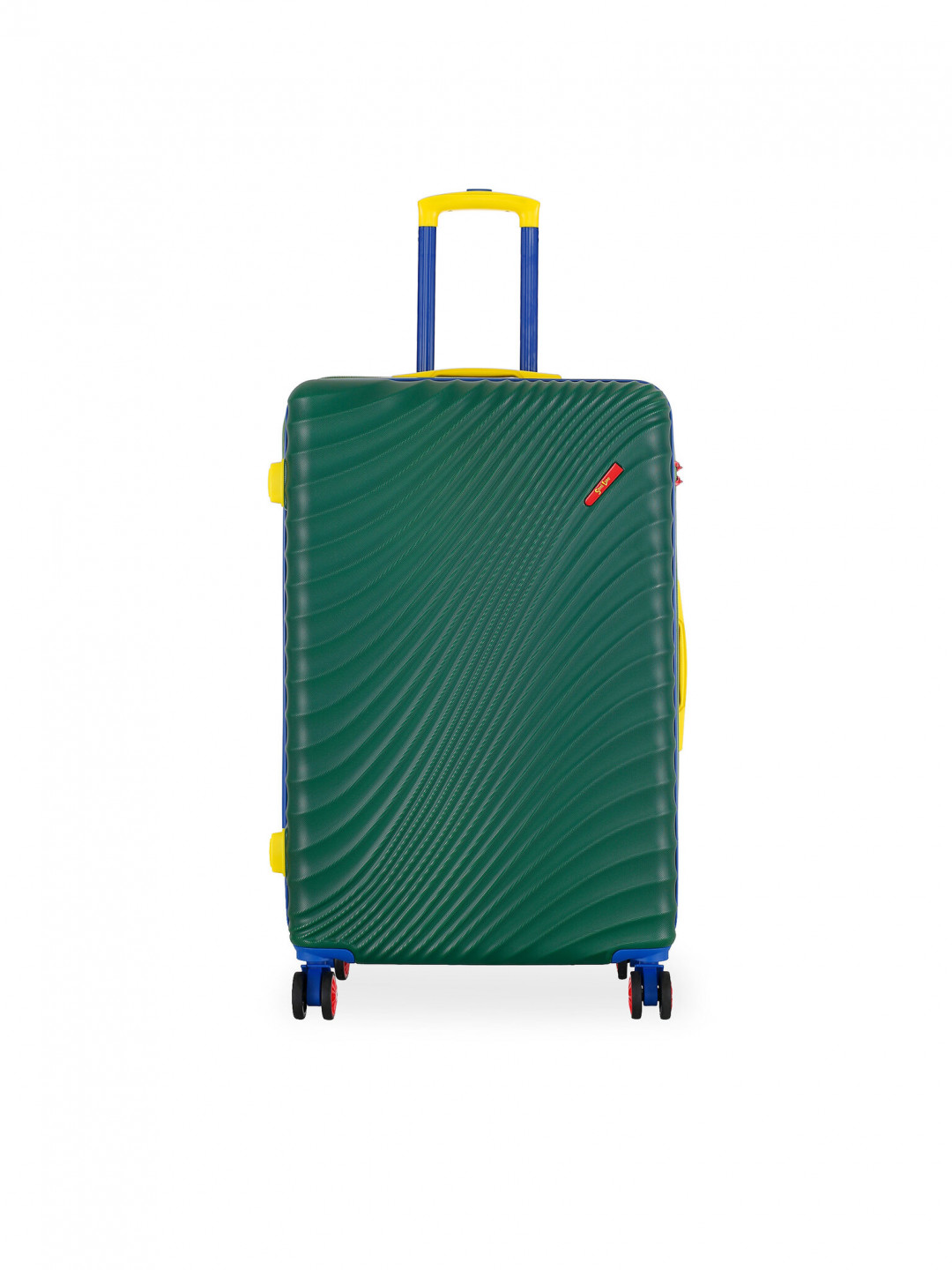 Semi Line Velký kufr T5936-3 Zelená